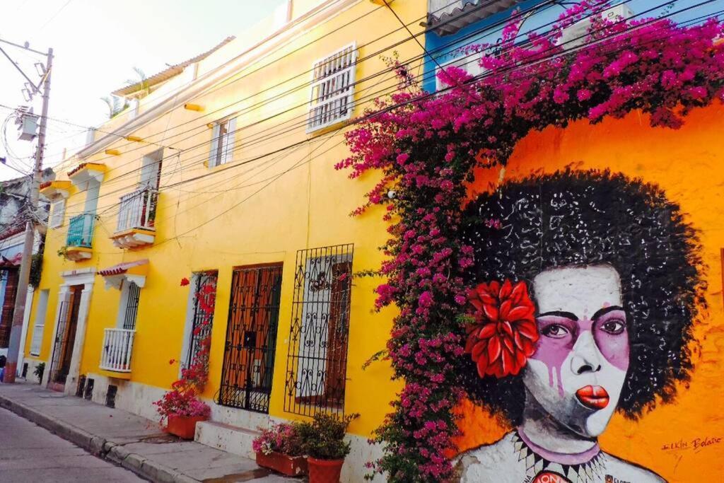 Apto en Getsemani el barrio mas cool de Cartagena Exterior foto